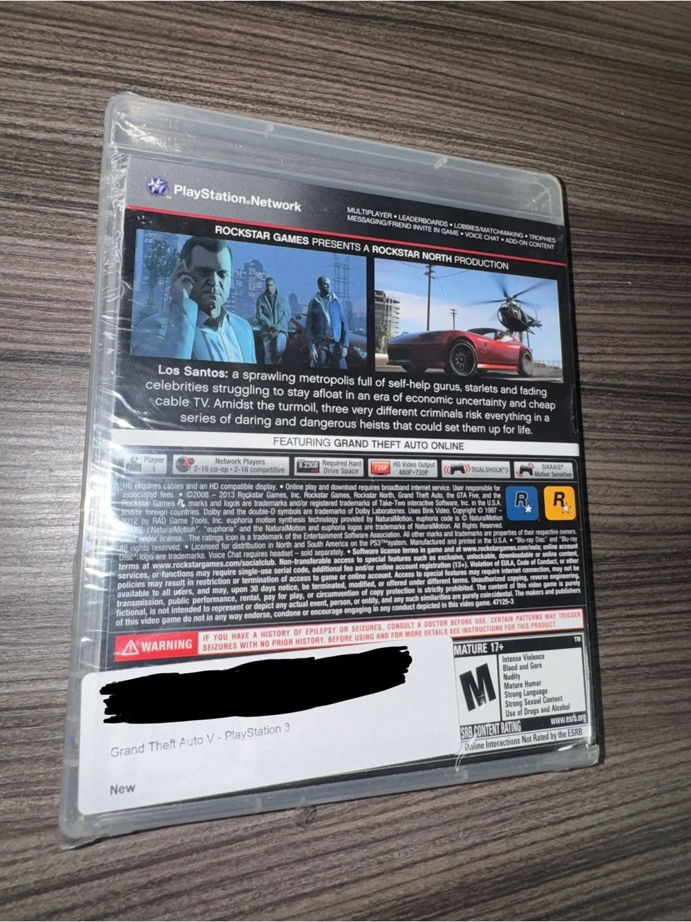 PlayStation 3 Grand Theft Auto V